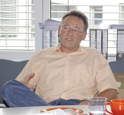 Abb. 2 Andreas Rödel, Geschäftsführer des Planungsbüros IGH-Haustechnik, sieht als ­entscheidenden Vorteil der integralen Planung ganz klar den Nutzen für den Bauherren, denn bei Veränderungen während der Bauphase ist er durch den gemeinsamen verantwortlichen Einsatz von Planern und Fachhandwerkern auf der sicheren Seite.