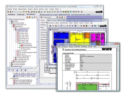 Abb. 4 Vor dem Her­unterladen lassen sich die Dokument­inhalte mithilfe einer Vorschaufunktion oder eines Viewers anzeigen. - © WeltWeitBau
