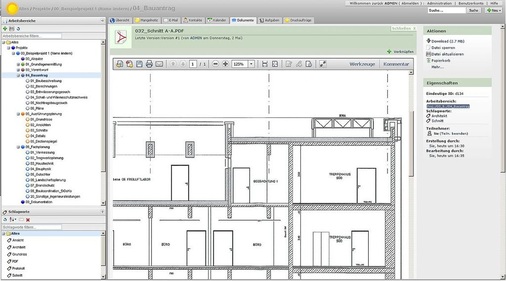 Abb. 2 Neben Dokumenten, Plänen, Projekt- oder Baustellenfotos…