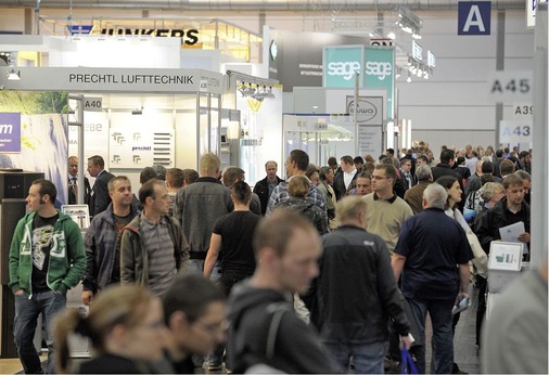 SHKG 2011. Schon vor zwei Jahren waren die Schwer­punkte Heizungstechnik und ­regenerative Energien. - © Leipziger Messe / Jens Schlüter
