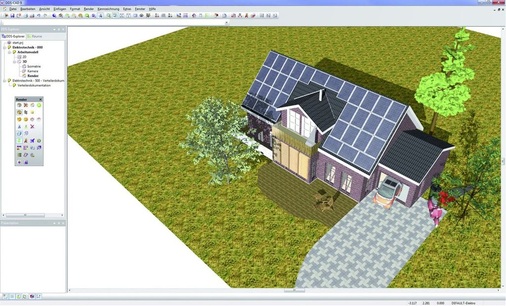 Abb. 7 Visualisierungsfunktionen für die Kundenberatung reichen vom einfachen 2D-Schemaplan bis zur ­nahezu fotorealistischen 3D-Darstellung.