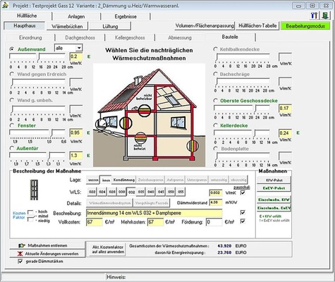 Abb. 8 Für die Beratung unabdingbar sind ­Sanierungsvorschläge, die Berücksichtigung von Varianten…
