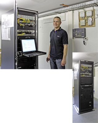 Abb. 4 Herzstück des Gefahren­management­systems ist der Topsis-Server mit dem GMAManager mit ­Videointegration über den Siemens Display Client.