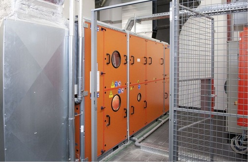 Abb. 8 Die miteinander vernetzten RLTAnlagen werden über einen h,x-basierten ­Algorithmus geregelt.