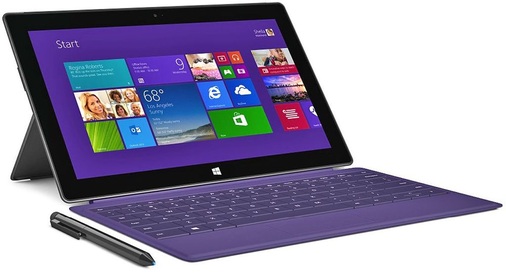Abb. 5 Mit Windows 8 kam eine ganze Reihe neuer, pfiffiger Computer und Peripheriegeräte auf den Markt… - © Microsoft Surface Pro 2
