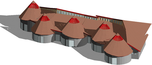 
3
 Auch ausgefallene Dachformen können von PreCAD-Systemen berücksichtigt werden. 
