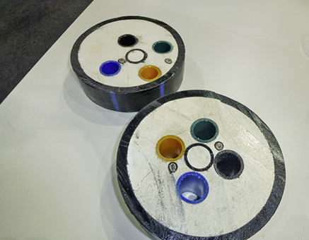 



3
 Schnittproben durch Erdwärmesonden: Die Durchfrostung des Ringraums und der damit zusammenhängende Frost-Tau-Wechsel beschäftigt Planer und Genehmigungsbehörden. 
