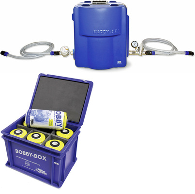 



4
  Portable Füllwasseraufbereitungsanlage Hardy Jun. Die Mehrwegpatrone Bobby gibt es für die Vollenthärtung und die Vollentsalzung. 
