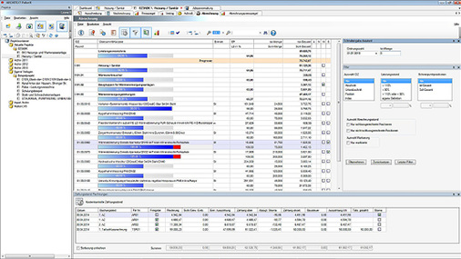 <p>
</p>

<p>
<span class="GVAbbildungszahl">5</span>
 Auch bei der Abrechnung hilft AVA-Software mit zahlreichen Funktionen und Automatismen. 
</p> - © Bild: Architext Software

