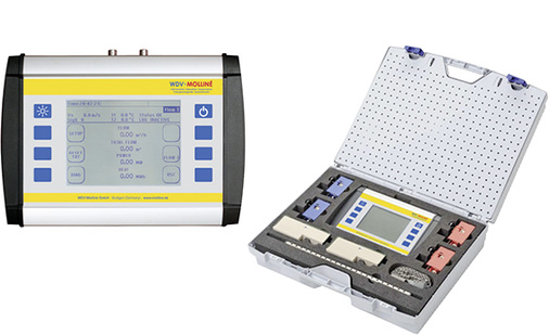 
2
 Die portable Version des Clamp-On-Ultraschallzählers. 



