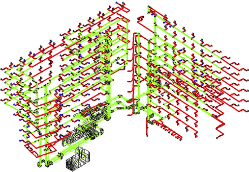 <p>
</p>

<p>
<span class="GVAbbildungszahl">3</span>
 Farbige Hervorhebung unterschiedlicher Kanalmaterialien. 
</p> - © Bild: mh-software

