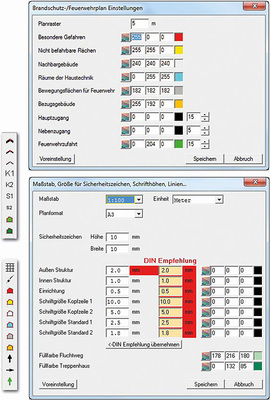 <p>
</p>

<p>
<span class="GVAbbildungszahl">5</span>
 … DIN-Vorgabewerte für Farben, Schrift- oder Symbolgrößen sollten auch individuell einstellbar sein. 
</p> - © Bild: HNC Datentechnik

