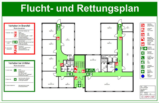 <p>
</p>

<p>
<span class="GVAbbildungszahl">8</span>
 Die fertigen Pläne sollten von einem Dienstleister auf einem verzugsfreien Material ausgegeben werden. 
</p> - © Bild: Data Design System

