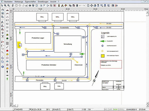 



9
 Feuerwehrpläne, Alarm-, Melde- und Abwasser-Pläne gehören teilweise ebenfalls zum Leistungsumfang der Programme. 

