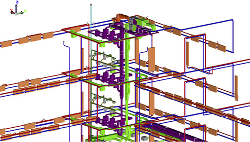 <p>
<span class="GVAbbildungszahl">3</span>
 Koordination von Heizung, Lüftung und Sanitärnetzen. 
</p>

<p>
</p> - © Bild: mh-software

