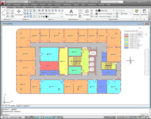 <p>
</p>

<p>
<span class="GVAbbildungszahl">3</span>
 Planungs- und Betriebskosten von Gebäuden und Anlagen zu senken, Werte zu erhalten, die Produktivität und Flexibilität zu steigern sind wesentliche Ziele von CAFM-Systemen. Gebäudeflächen und Raumbücher bilden die Grundlage für zahlreiche FM-Anwendungen. 
</p> - © Bild: AT+C EDV

