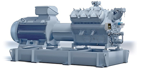 



3
 Kolbenkompressor-Package für Ammoniak-Kälteanlagen. 
