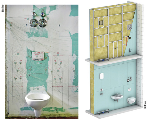 
4
 Die brandschutztechnische Sicherheit des Teceprofil-Vorwandsystems wurde 2013 von der MPA Braunschweig geprüft und in einem allgemeinen bauaufsichtlichen Prüfzeugnis bestätigt. Wenn die Trennwand vollständig mit Brandschutzwolle ausgestopft wird, hält sie mindestens 90 min lang dem Feuer stand und bietet sogar Sicherheitsreserven bis 120 min.
