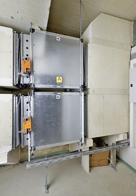 
6
 TGA/SHK-Planer müssen oft auch besonders auf den Platz achten. Im Vergleich mit konventionellen AC-Motoren benötigen Ventilatoren mit EC-Antrieb weniger Bauraum, haben eine längere Lebensdauer und haben nur geringe Aufwendungen für die Wartung. 



