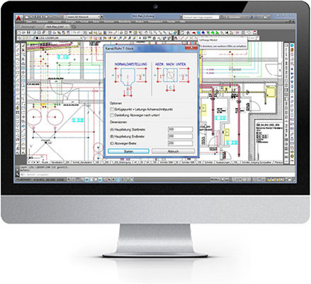 <p>
</p>

<p>
<span class="GVAbbildungszahl">2</span>
 Haustechnische Zeichen-, Konstruktions- und Berechnungsprogramme sind heute deshalb die wichtigsten Werkzeuge in den Ingenieurbüros. 
</p> - © Bild: Acado

