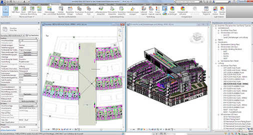 <p>
</p>

<p>
<span class="GVAbbildungszahl">5</span>
 Neben Funktionen zur Konstruktion der Gebäudestruktur enthält umfassendes TGA-CAD auch Aus-legungs- und Planungsfunktionen für alle haustechnischen Gewerke. 
</p> - © Bild: Autodesk

