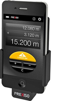 



1
 Auch das gibt es bereits: Ein aus einer Laser-Messeinheit und einer App bestehendes System verwandelt ein iPhone in ein Laser-Distanzmessgerät. 
