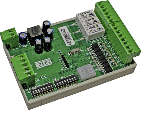 <p>
</p>

<p>
<span class="GVAbbildungszahl">3</span>
 Über das Universalmodul CompTrol Interface III kann die Verdichterfrequenz durch ein externes 0…10-V-Stellsignal stufenlos proportional angesteuert werden. 
</p> - © Bild: Stulz

