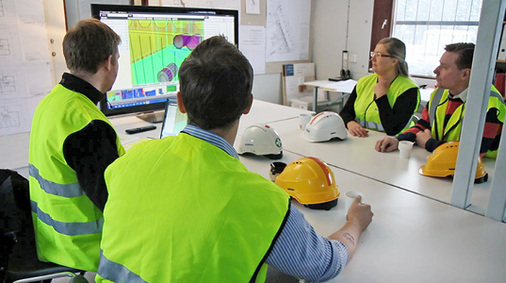 



6
 Das BIM-Modell enthält alle Informationen zum Gebäude und wird auch auf der Baustelle verwendet. 
