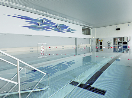 



3
 Blick in das Hallenbad Ditzingen.
