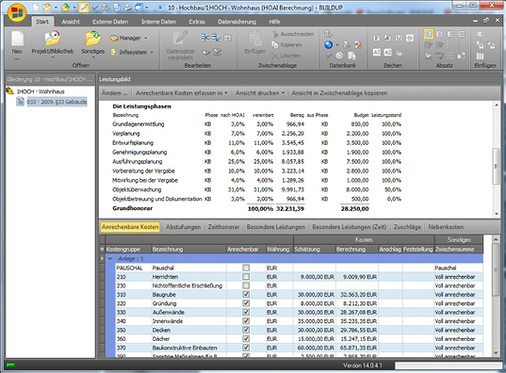 <p>
<span class="GVAbbildungszahl">2</span>
 HOAI-Software unterstützt Planer bei der rechtssicheren Honorarberechnung, Angebots- und Rechnungserstellung. 
</p>

<p>
</p> - © Bild: Bauer Software

