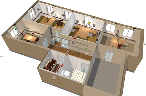 <p>
</p>

<p>
<span class="GVAbbildungszahl">4</span>
 Anhand von Visualisierungen und Lichtsimulationen lassen sich Raum- und Lichtkonzepte optimieren. 
</p> - © Bild: Inti Plan

