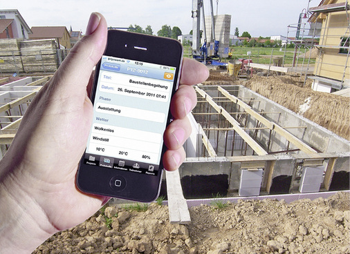 <p>
</p>

<p>
<span class="GVAbbildungszahl">3</span>
 Smartphones sind für die digitale Erfassung von Baustellendaten ebenso ideal … 
</p> - © Bild: Gripsware

