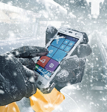 



10
 Besonders widrigen Umweltbedingungen können nur spezielle Rugged-Modelle widerstehen. 
