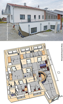
6
 Referenzprojekt des Ingenieurbüros Baumgartner. „Das digitale 3D-Modell bietet sich auch als Kommunikationsunterstützung für Projekt-, Bau- und Kundenbesprechungen an.“
