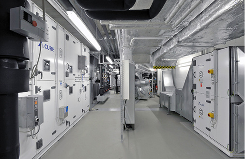 <p>
<span class="GVAbbildungszahl">5</span>
 Die Belüftung und Kühlung der Büroräume erfolgt über eine zentrale Lüftungsanlage.
</p>

<p>
</p> - © Mitsubishi Electric

