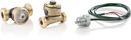 



3
 Sensoren zur Überwachung von Temperatur- und Durchflusswerten an bestimmten Stellen innerhalb der Leitungsanlage. 
