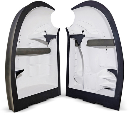 



11
 Auch erste Versuche, komplette Appartement-Zellen, inklusive der kom-pletten Haustechnik auszudrucken, gibt es bereits. 
