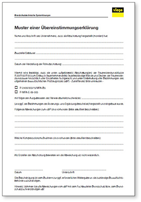 
6
 Beispiel für eine Übereinstimmungserklärung. 



