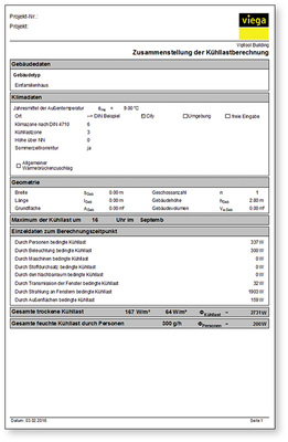 <p>
</p>

<p>
<span class="GVAbbildungszahl">12</span>
 Reports geben einen Überblick über die Berechnungsergebnisse.
</p> - © Viega

