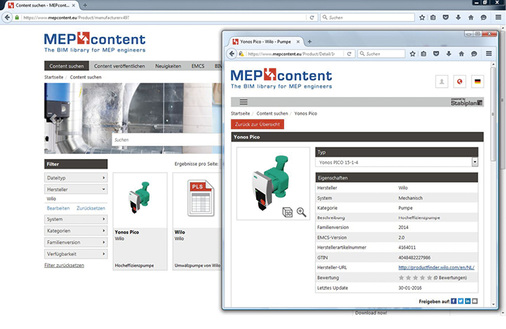



7
 BIM-Objekte werden direkt aus der Bauteilbibliothek des CAD-Programms, der Hersteller-Internetseite oder speziellen BIM-Objektdatenbanken entnommen. 
