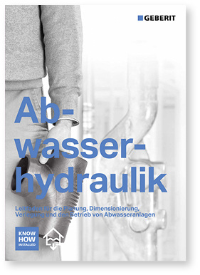 



8
 Für die Planung, Dimensionierung, Verlegung und den Betrieb von häuslichen Entwässerungsleitungen hat Geberit den Leitfaden Abwasserhydraulik erstellt.
