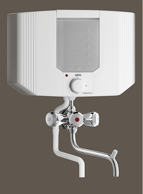 <p>
</p>

<p>
<span class="GVAbbildungszahl">5</span>
 Die meisten Teeküchen wurden mit einem Kochendwassergerät Thermofix KL ausgestattet.
</p> - © AEG Haustechnik

