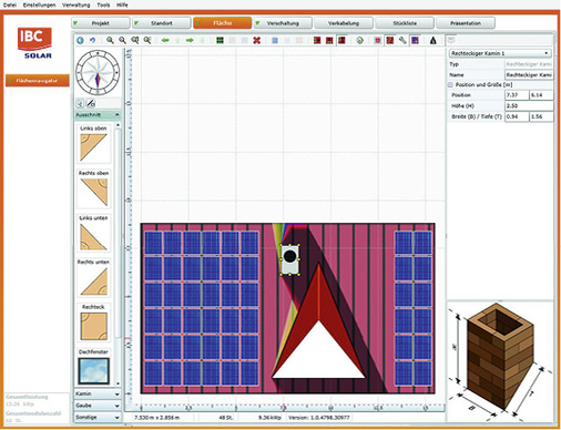 <p>
</p>

<p>
<span class="GVAbbildungszahl">5</span>
 … spielen geometrische Verschattungssimulationen eine wichtige Rolle bei der Ertragsberechnung. 
</p> - © IBC Solar

