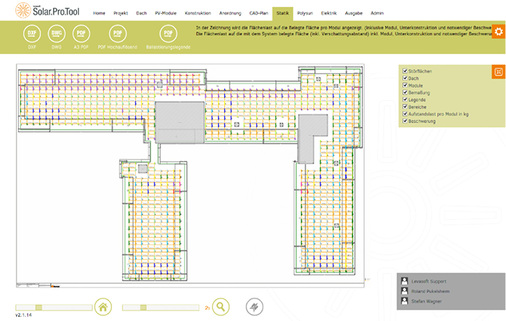 



11
 Zu den für Praktiker wichtigeren Ausgabedaten gehören Anlagenübersichtspläne, Elektro-Schemapläne … 
