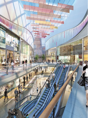 



2
 Einkaufszentrum „Aquis Plaza“ in Aachen. Über dem offenen BACnet-Standard konnten diverse Fremdgewerke in das GA-System eingebunden werden. 
