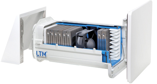 <p>
<span class="GVAbbildungszahl">4</span>
 Lüftungsgerät mit Wärmerückgewinnung zur Montage in die Außenwand, Typ Thermo-Lüfter 200-50.
</p>
<p>
</p> - © LTM
 
4
 Lüftungsgerät mit Wärmerückgewinnung zur Montage in die Außenwand, Typ Thermo-Lüfter 200-50.