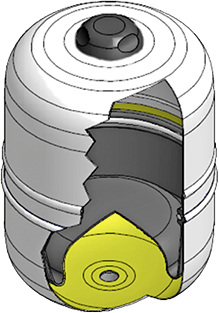 <p>
</p>

<p>
<span class="GVAbbildungszahl">3</span>
 Schnitt durch ein Zilflex Solar-Plus: Die vom Wärmeträgermedium berührten Bereiche sind mit einer Epoxidharz-Beschichtung geschützt. 
</p> - © Zilmet

