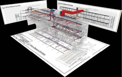 <p>
</p>

<p>
<span class="GVAbbildungszahl">2</span>
 Die automatische Ableitung von Plänen gehört zu den zahlreichen Vorteilen der modellorientierten Arbeitsweise.
</p> - © Data Design System

