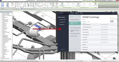 <p>
<span class="GVAbbildungszahl">9</span>
 Über Echtzeit-BIM2FM-Gebäudemodelle lässt sich die Gebäudetechnik direkt aus dem BIM-Modell heraus überwachen und steuern. 
</p>

<p>
</p> - © BPS International

