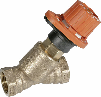 



3
 Strangregulierventil Alwa Kombi 4 zur Einstellung der Zirkulationsvolumenströme. 
